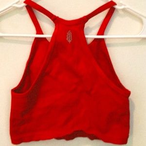 Happiness Runs Crop Tank